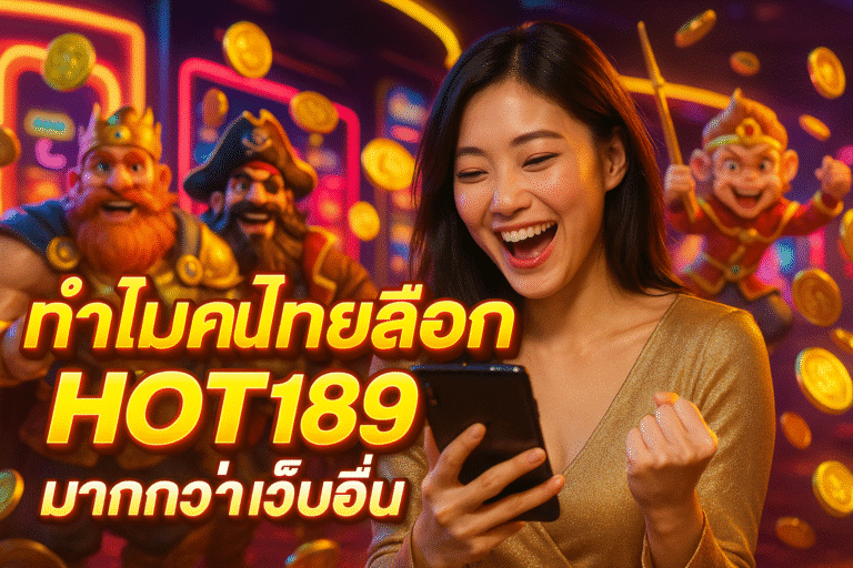 ทำไมคนไทยเลือก HOT189 มากกว่าเว็บอื่น