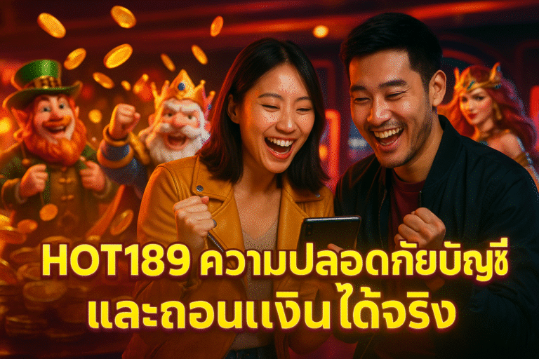 HOT189 ความปลอดภัยบัญชีและถอนเงินได้จริง