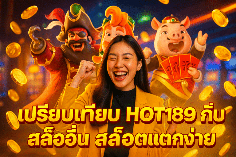 เปรียบเทียบ HOT189 กับเว็บอื่น สล็อตแตกง่าย