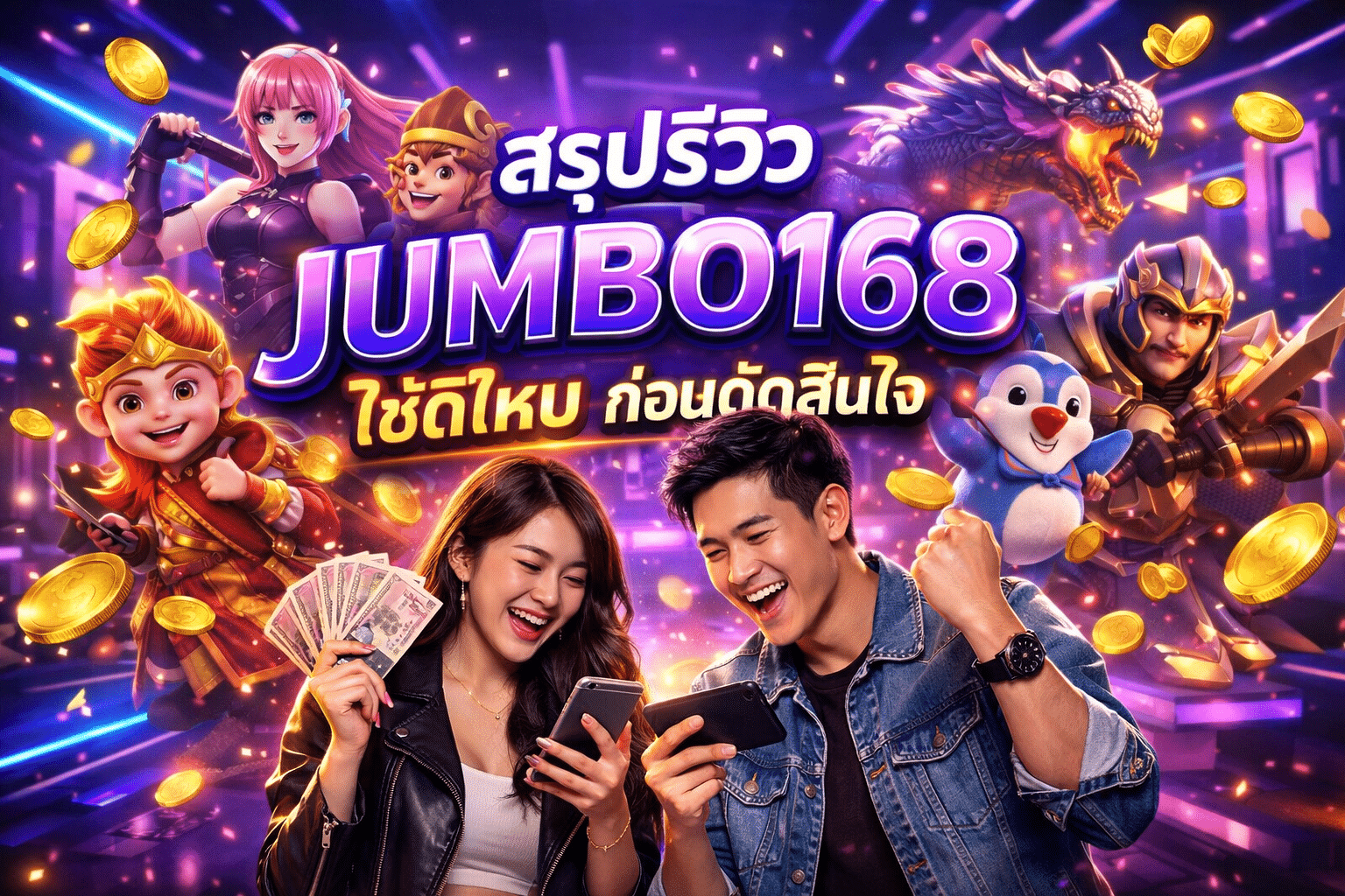 สรุปรีวิว JUMBO168 ใช้ดีไหม ก่อนตัดสินใจ